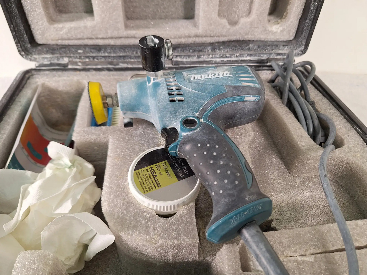 1 Stk. Schleifmaschine (Makita) - Werkzeug/ Gerät: das Bild 3 1 Stk. Schleifmaschine (Makita) - Werkzeug/ Gerät: das Bild 3