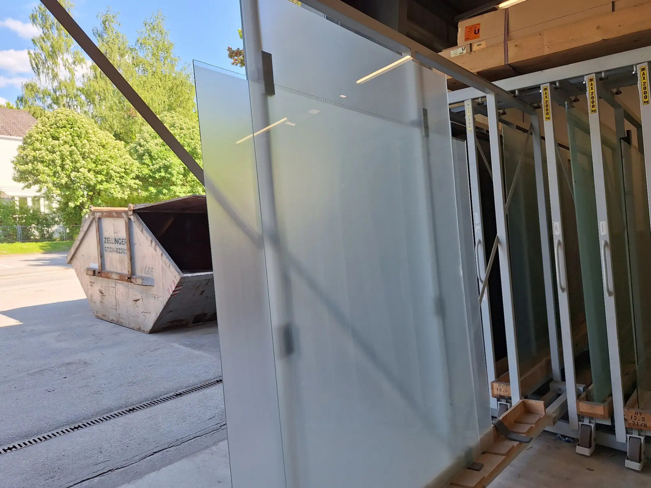 2 Stk. Glasscheiben - Werkzeug/ Gerät: das Bild 2 2 Stk. Glasscheiben - Werkzeug/ Gerät: das Bild 2