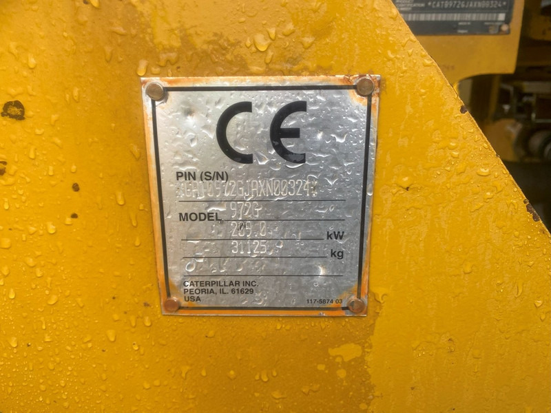 Radlader Caterpillar 972G NVT: das Bild 11