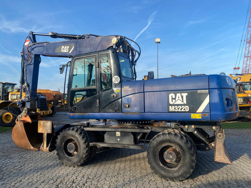 Caterpillar M322 D NVT - Mobilbagger: das Bild 3 Caterpillar M322 D NVT - Mobilbagger: das Bild 3