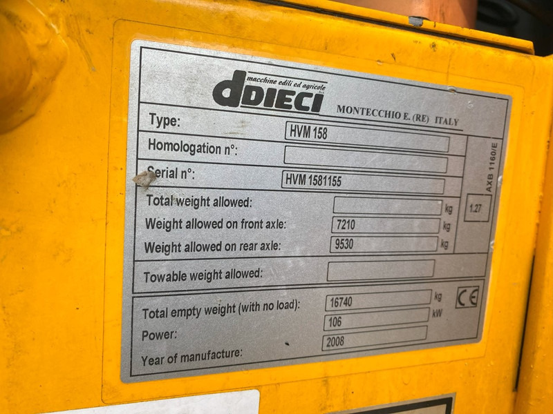Dieci Pegasus 60.16 NVT - Teleskoplader: das Bild 3 Dieci Pegasus 60.16 NVT - Teleskoplader: das Bild 3