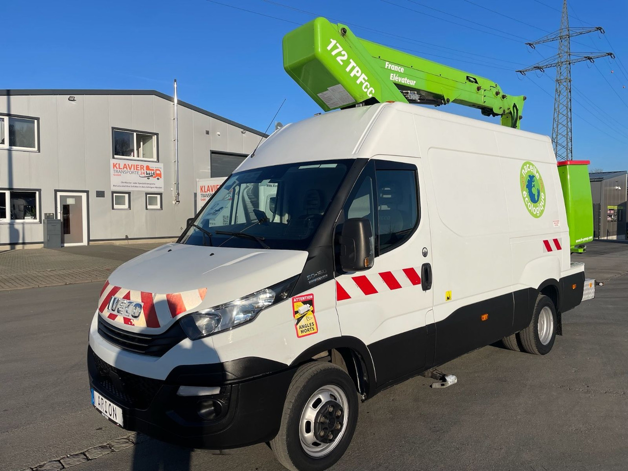 Iveco Daily 50C18 Hubsteiger/FRANCE-ELEVATEUR/17m/968h - LKW mit Arbeitsbühne: das Bild 3 Iveco Daily 50C18 Hubsteiger/FRANCE-ELEVATEUR/17m/968h - LKW mit Arbeitsbühne: das Bild 3