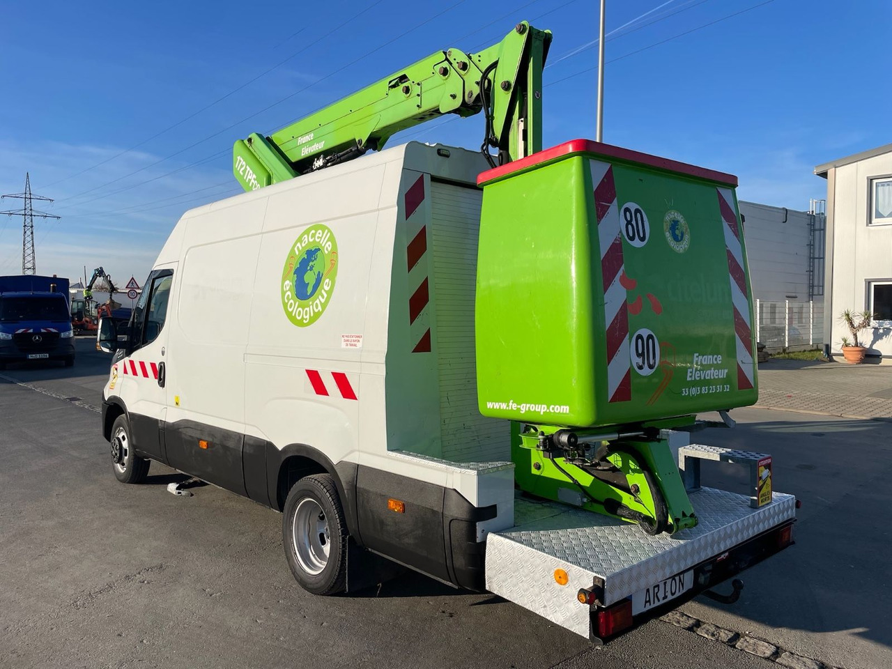 Iveco Daily 50C18 Hubsteiger/FRANCE-ELEVATEUR/17m/968h - LKW mit Arbeitsbühne: das Bild 5 Iveco Daily 50C18 Hubsteiger/FRANCE-ELEVATEUR/17m/968h - LKW mit Arbeitsbühne: das Bild 5