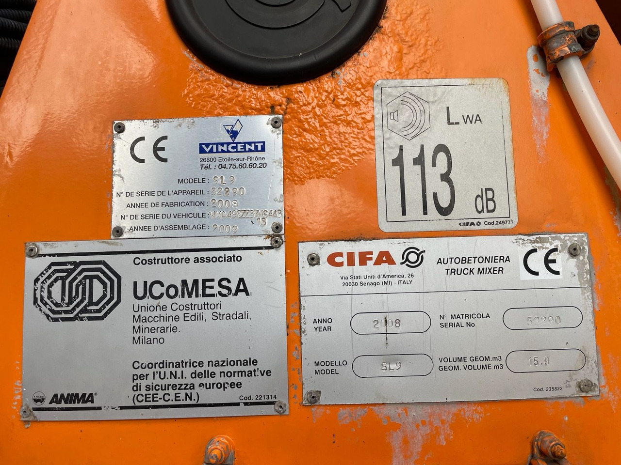 Fahrmischer MAN TGS 32.360 8x4 BB Betonmischer/CIFA/SL9/9m3/EU4: das Bild 14