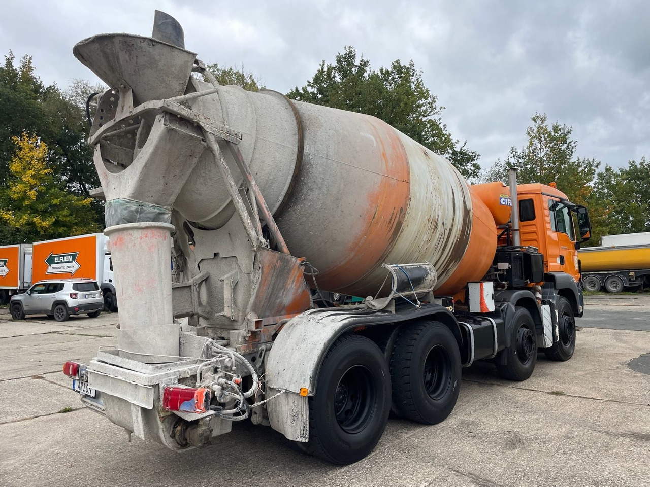 Fahrmischer MAN TGS 32.360 8x4 BB Betonmischer/CIFA/SL9/9m3/EU4: das Bild 6