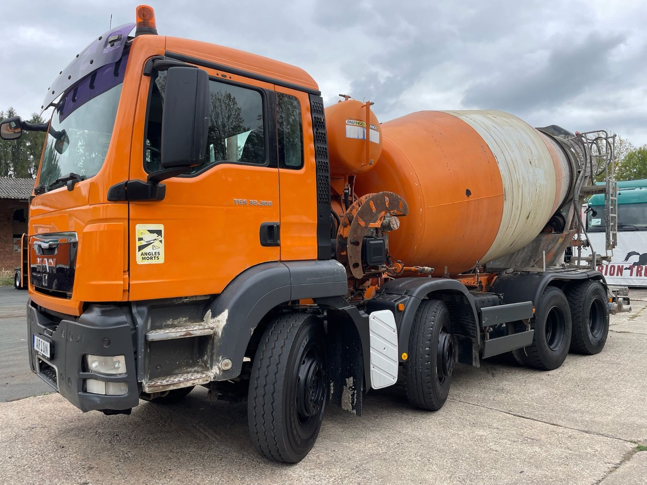 Fahrmischer MAN TGS 32.360 8x4 BB Betonmischer/CIFA/SL9/9m3/EU4: das Bild 13