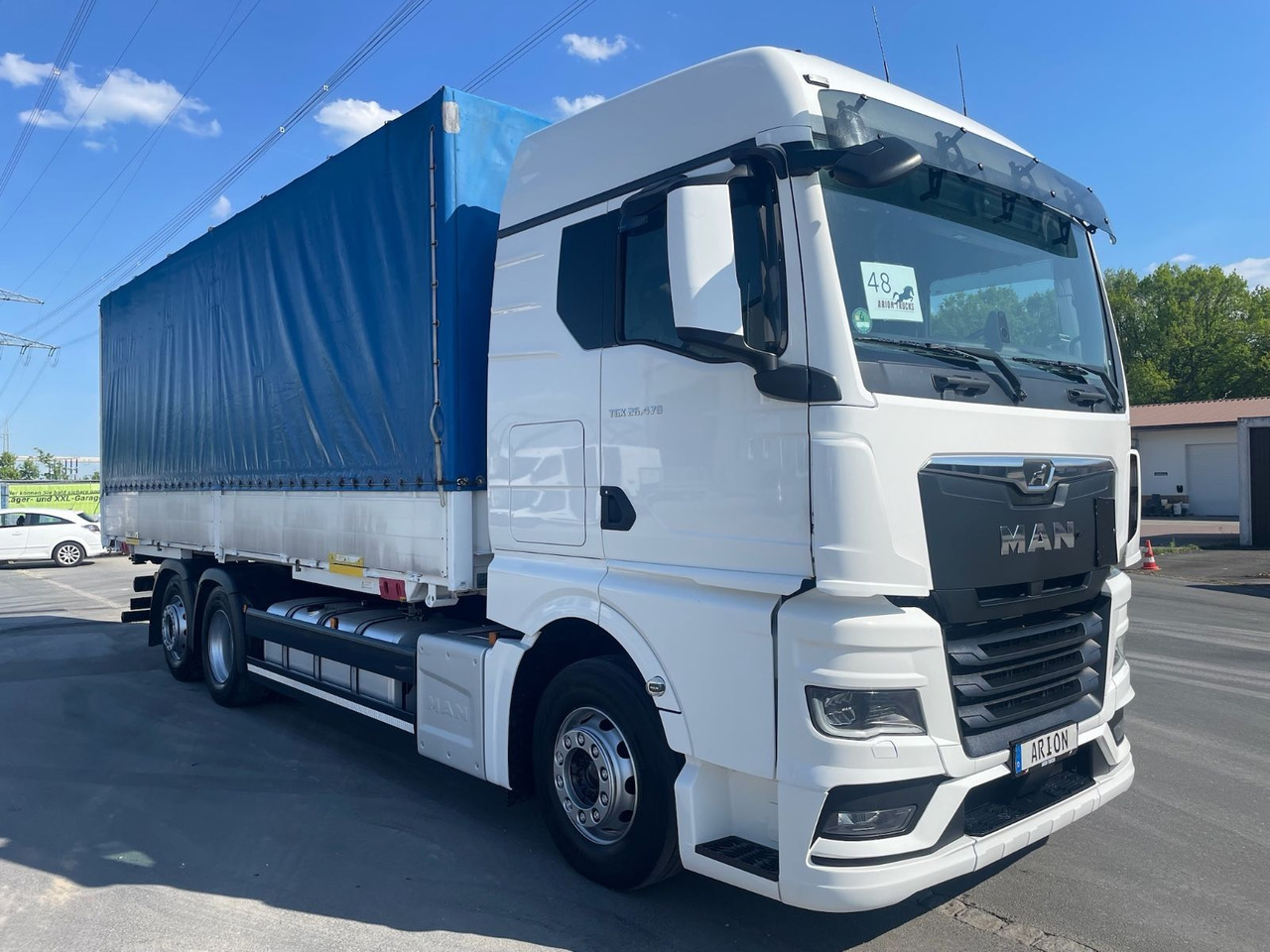MAN TGX 26.470 6x2-4 LL Pritsche+Plane/BDF/NLA/EU6d - Plane LKW: das Bild 1 MAN TGX 26.470 6x2-4 LL Pritsche+Plane/BDF/NLA/EU6d - Plane LKW: das Bild 1