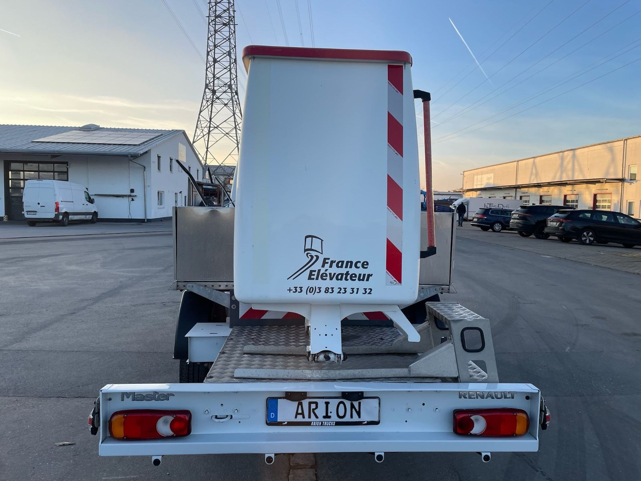 LKW mit Arbeitsbühne Renault Master VB Hubsteiger/FRANCE-ELEVATEUR/12m/288h: das Bild 6 LKW mit Arbeitsbühne Renault Master VB Hubsteiger/FRANCE-ELEVATEUR/12m/288h: das Bild 6