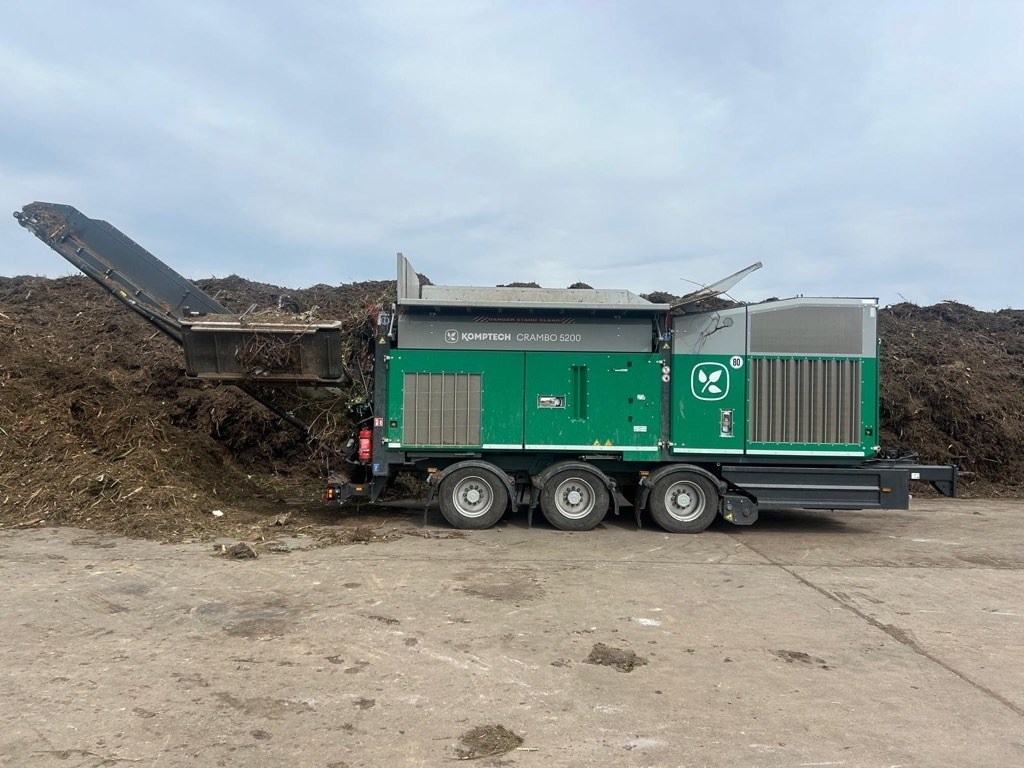 Industrie Schredder Komptech Crambo 5200: das Bild 19