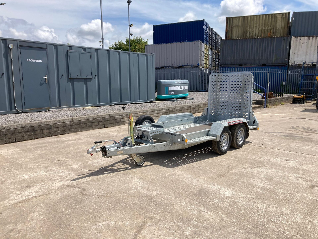 Brian James Trailer T-02-T - Baumaschinenanhänger: das Bild 1 Brian James Trailer T-02-T - Baumaschinenanhänger: das Bild 1