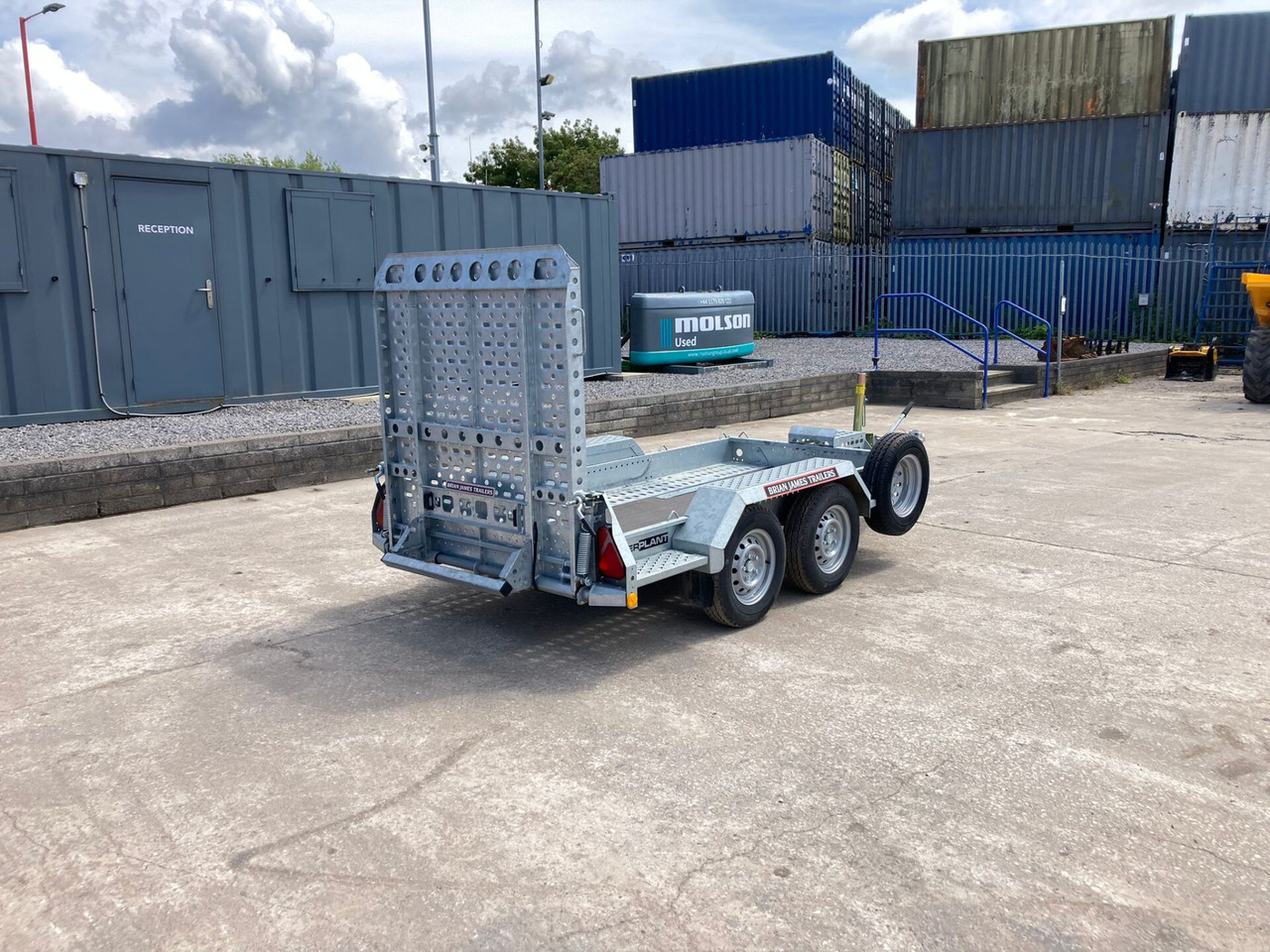Brian James Trailer T-02-T - Baumaschinenanhänger: das Bild 5 Brian James Trailer T-02-T - Baumaschinenanhänger: das Bild 5