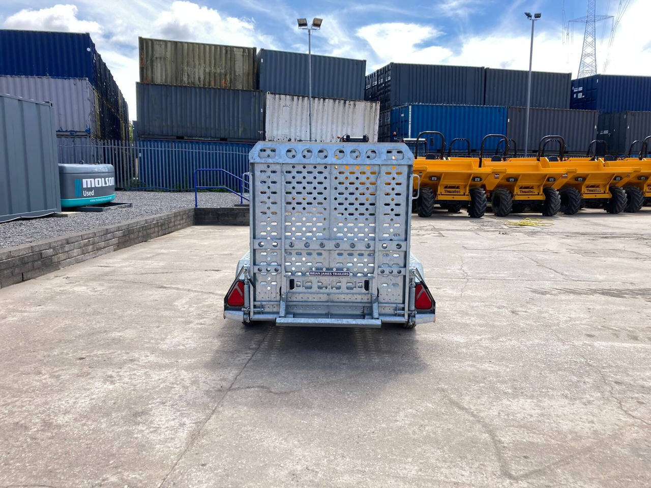 Brian James Trailer T-02-T - Baumaschinenanhänger: das Bild 4 Brian James Trailer T-02-T - Baumaschinenanhänger: das Bild 4