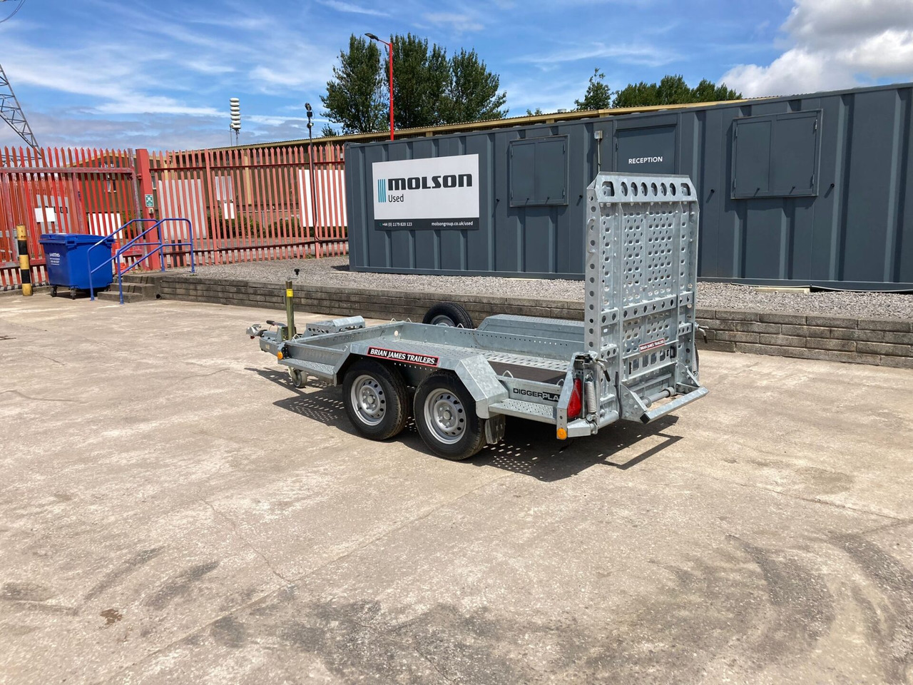 Brian James Trailer T-02-T - Baumaschinenanhänger: das Bild 3 Brian James Trailer T-02-T - Baumaschinenanhänger: das Bild 3