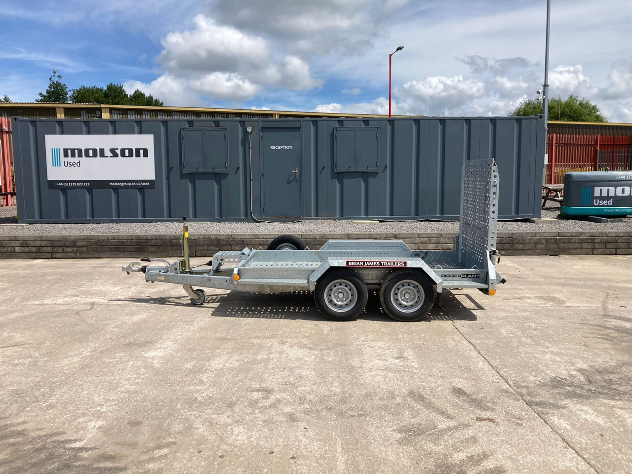 Brian James Trailer T-02-T - Baumaschinenanhänger: das Bild 2 Brian James Trailer T-02-T - Baumaschinenanhänger: das Bild 2