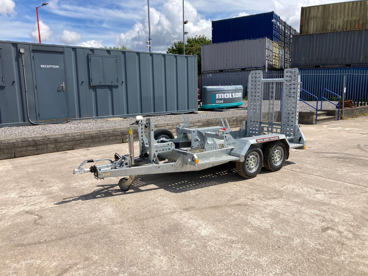 Brian James Trailers T-02-T - Baumaschinenanhänger: das Bild 1 Brian James Trailers T-02-T - Baumaschinenanhänger: das Bild 1