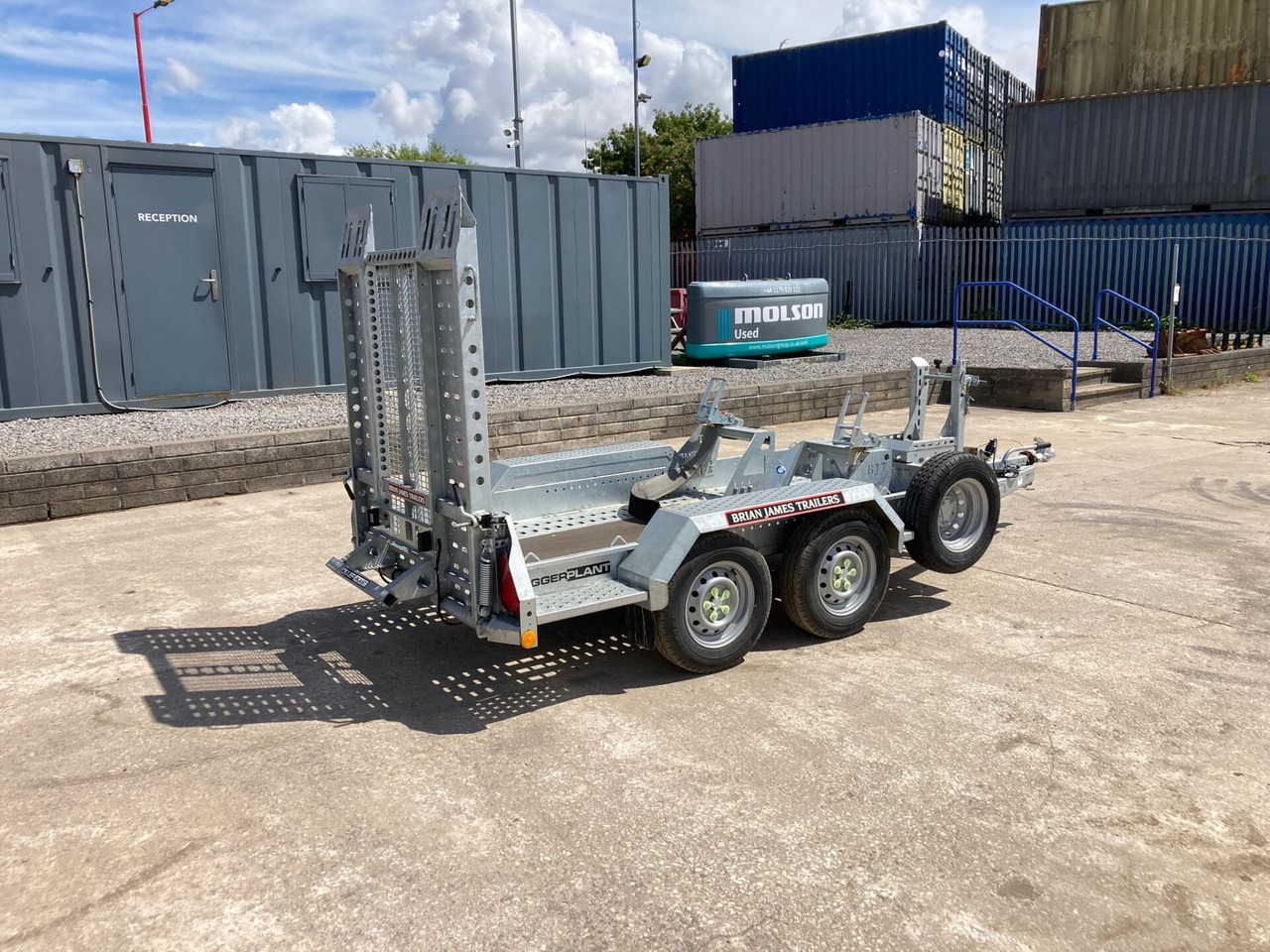Brian James Trailers T-02-T - Baumaschinenanhänger: das Bild 5 Brian James Trailers T-02-T - Baumaschinenanhänger: das Bild 5