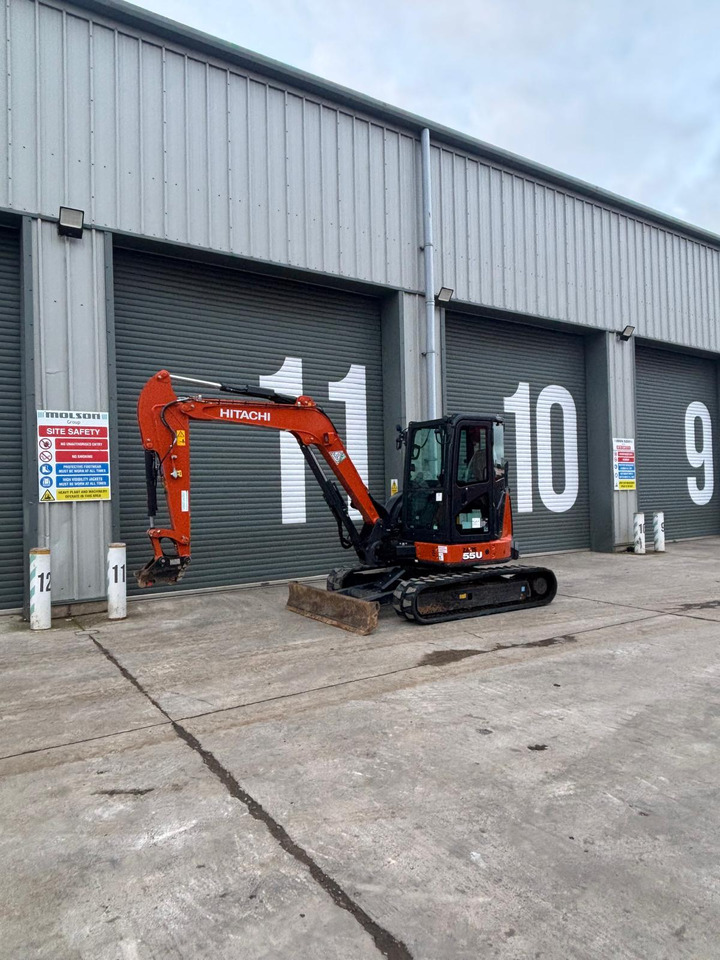 Hitachi ZX55U-6 CLR - Minibagger: das Bild 1 Hitachi ZX55U-6 CLR - Minibagger: das Bild 1