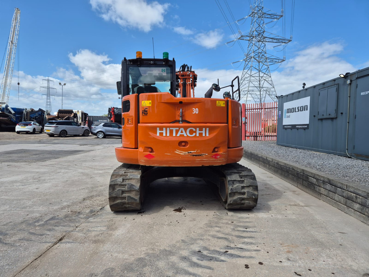 Hitachi ZX85USBR-6 2PB - Minibagger: das Bild 4 Hitachi ZX85USBR-6 2PB - Minibagger: das Bild 4