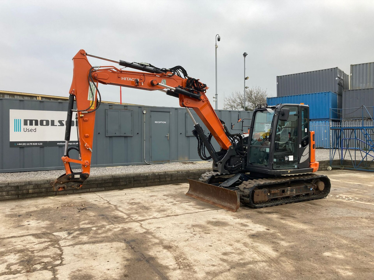 Hitachi ZX85USBR-6 2PB - Minibagger: das Bild 1 Hitachi ZX85USBR-6 2PB - Minibagger: das Bild 1