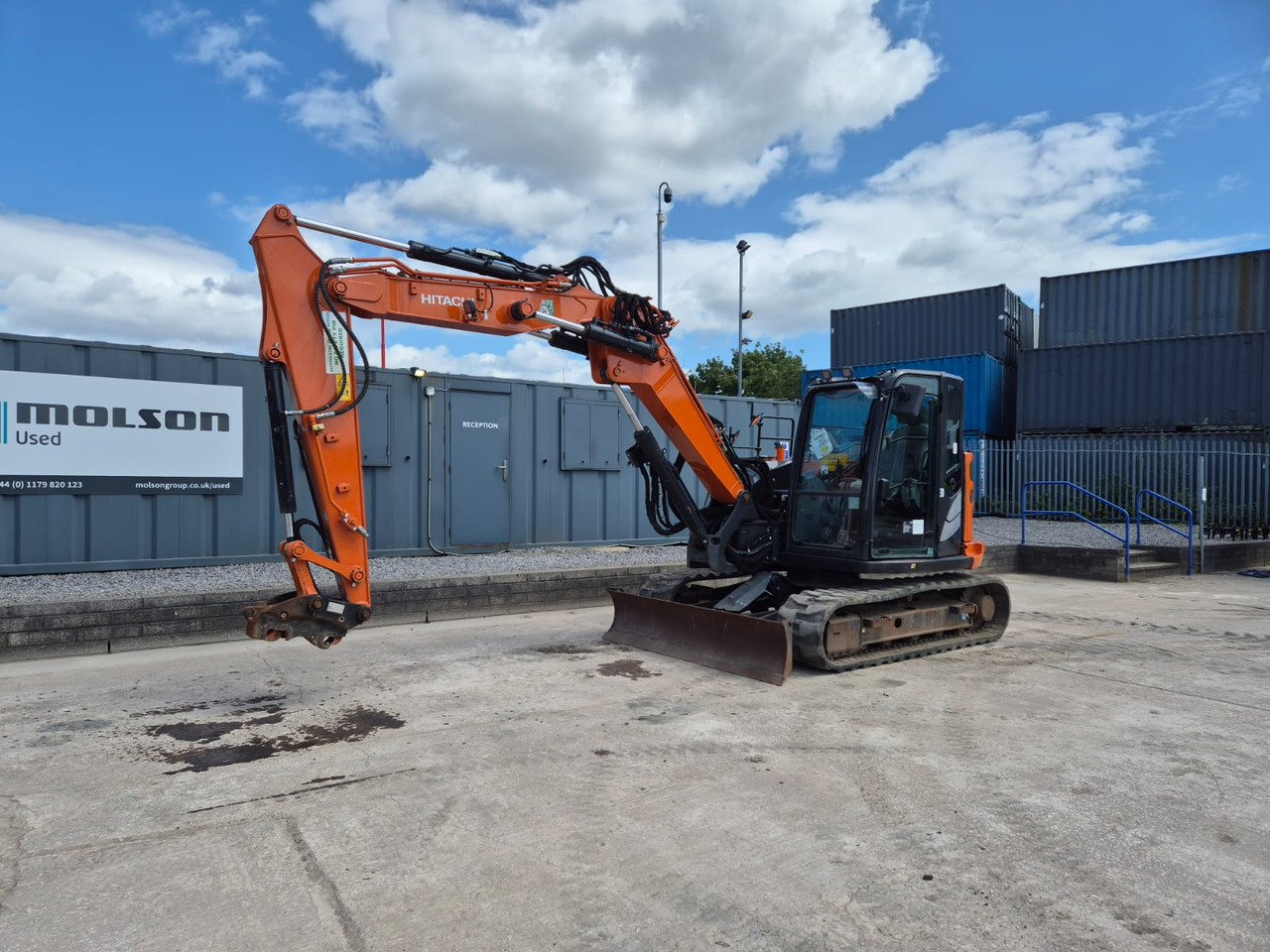 Hitachi ZX85USBR-6 2PB - Minibagger: das Bild 1 Hitachi ZX85USBR-6 2PB - Minibagger: das Bild 1