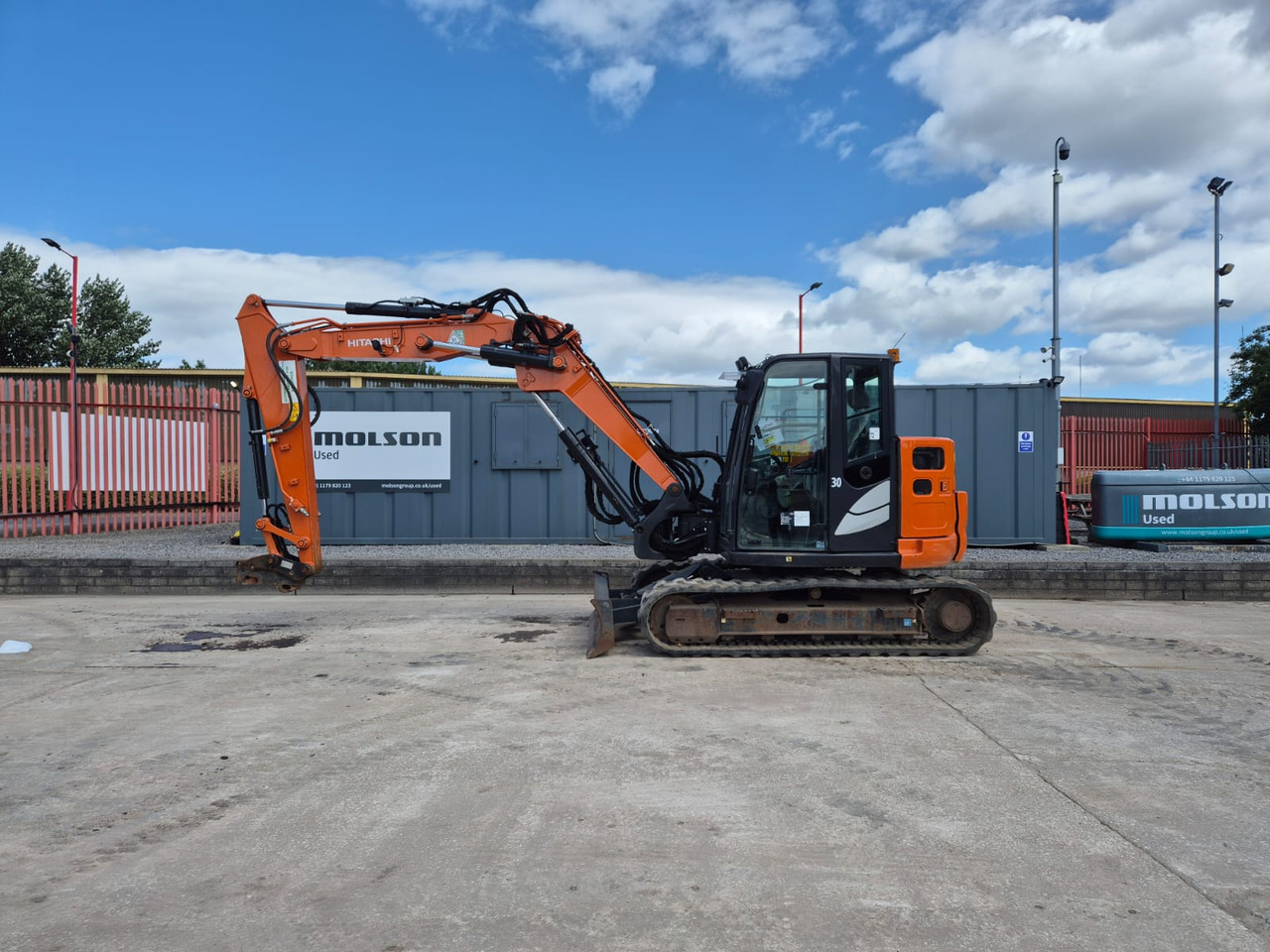 Hitachi ZX85USBR-6 2PB - Minibagger: das Bild 2 Hitachi ZX85USBR-6 2PB - Minibagger: das Bild 2