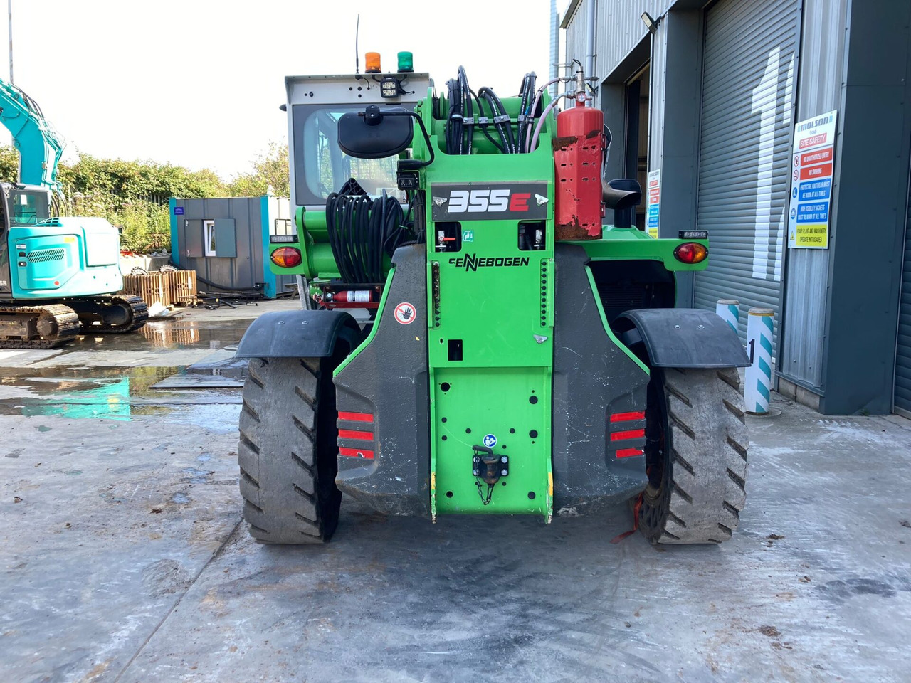 Sennebogen 355E - Teleskoplader: das Bild 4 Sennebogen 355E - Teleskoplader: das Bild 4