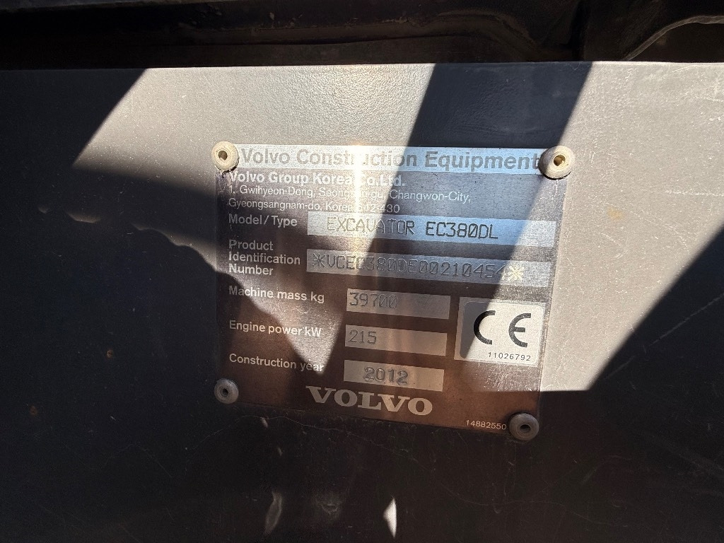 Volvo EC 380 D L - Kettenbagger: das Bild 5 Volvo EC 380 D L - Kettenbagger: das Bild 5