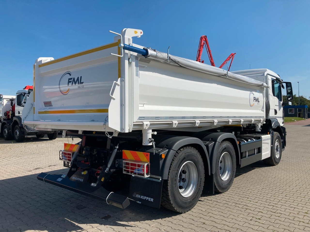 MAN TGS 26.440 6X4 FML DREISEITENKIPPER HARDOX - Kipper: das Bild 5 MAN TGS 26.440 6X4 FML DREISEITENKIPPER HARDOX - Kipper: das Bild 5