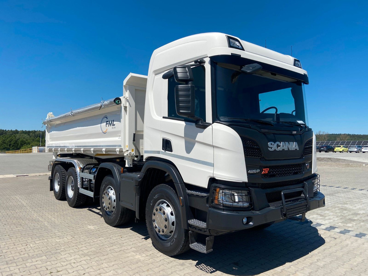Scania P420 8x4 FML DREISEITENKIPPER - Kipper: das Bild 1 Scania P420 8x4 FML DREISEITENKIPPER - Kipper: das Bild 1