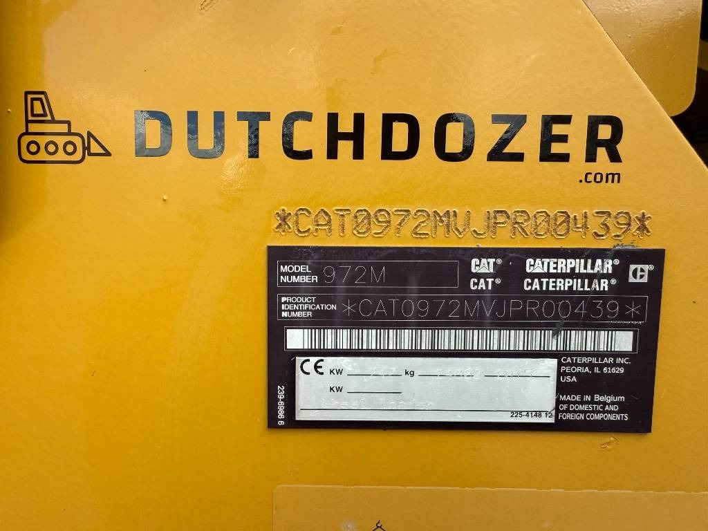 Radlader CAT 972M: das Bild 7