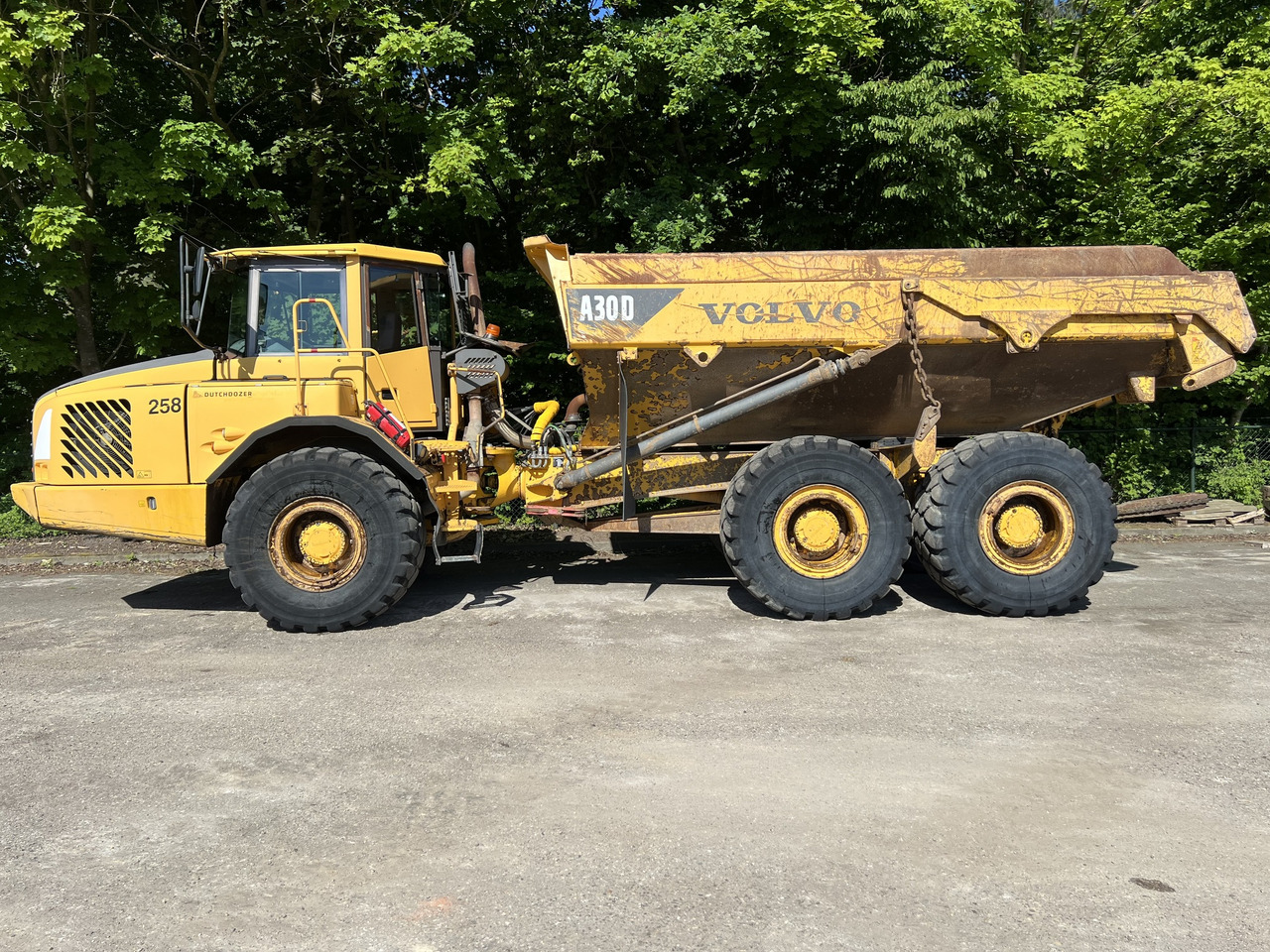 Volvo A30D - Knickgelenkter Dumper: das Bild 2 Volvo A30D - Knickgelenkter Dumper: das Bild 2