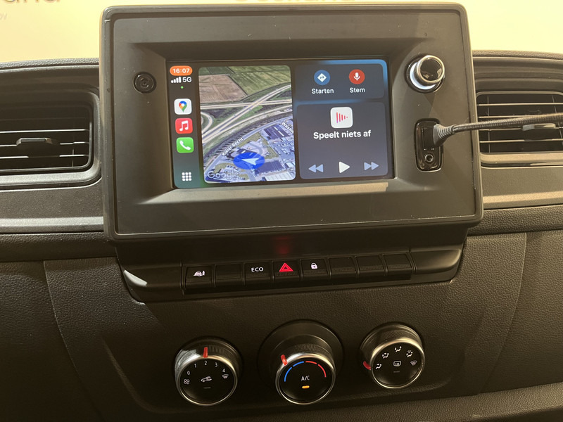 Pritsche Transporter Renault Master T35 2.3 dCi 135 PK L2 Open Laadbak / Euro 6 / Airco / CarPlay / Imperiaal / Cruise Control / 11.200 KM !!: das Bild 8