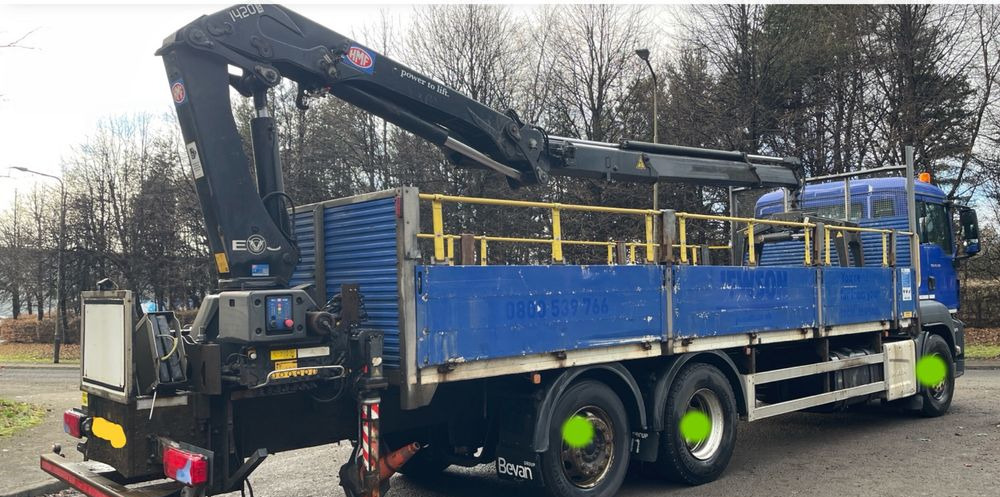 MAN Man tgs 26.320 6x2 hds hmf 1420k-rc euro6 platforma skrzynia - Pritsche LKW: das Bild 2 MAN Man tgs 26.320 6x2 hds hmf 1420k-rc euro6 platforma skrzynia - Pritsche LKW: das Bild 2