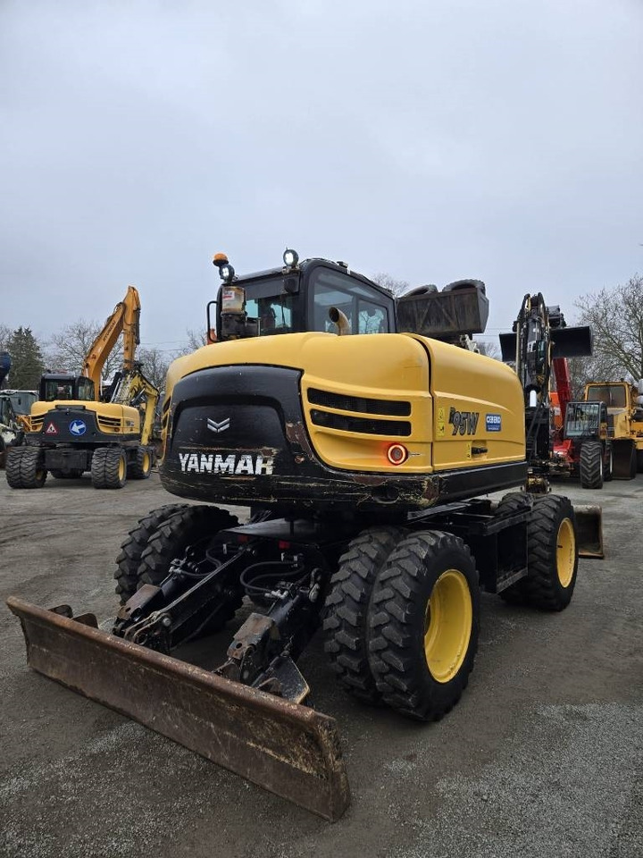 Yanmar B 95 W - Mobilbagger: das Bild 4 Yanmar B 95 W - Mobilbagger: das Bild 4