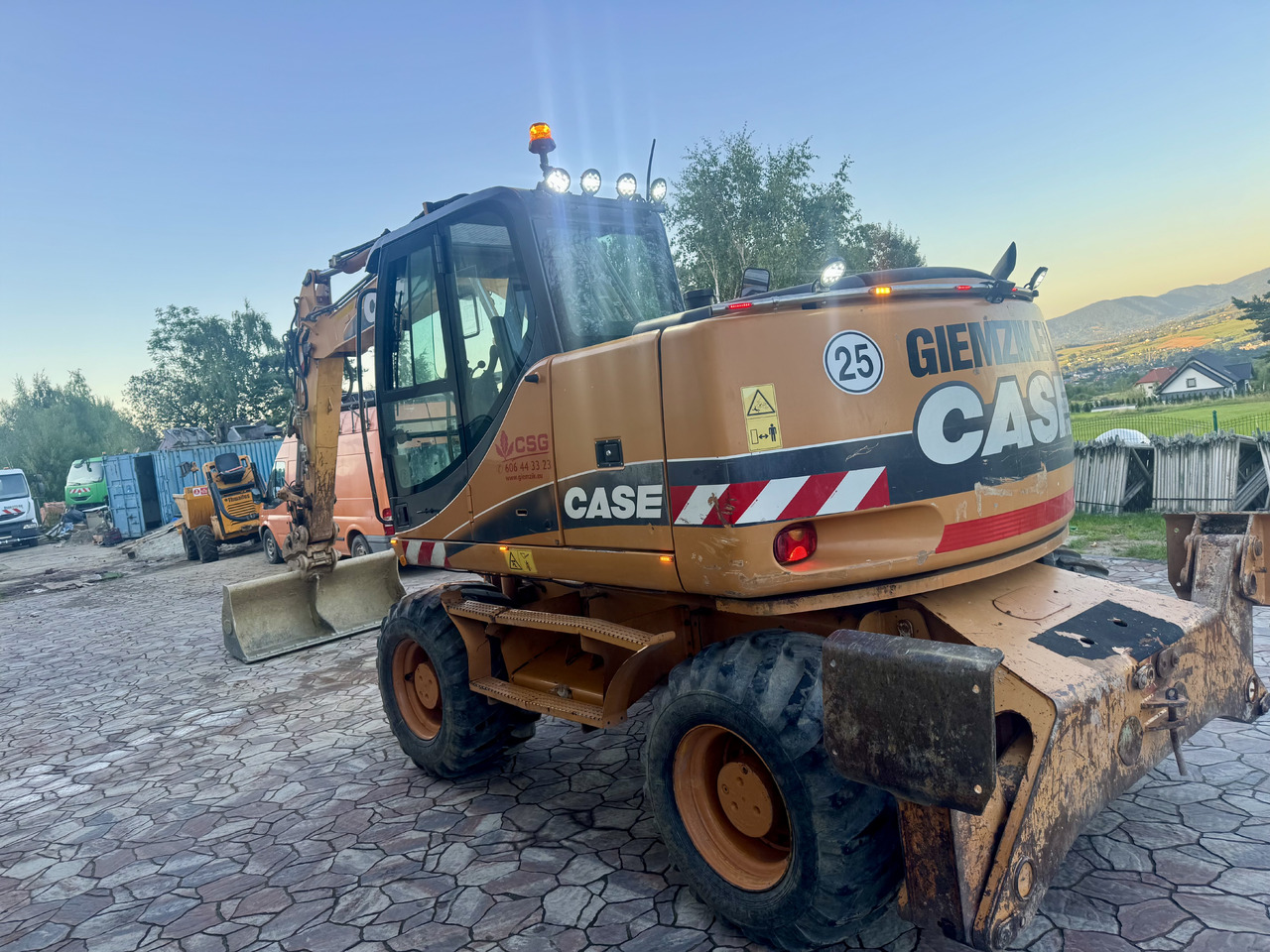 Case WX145 - Mobilbagger: das Bild 3 Case WX145 - Mobilbagger: das Bild 3