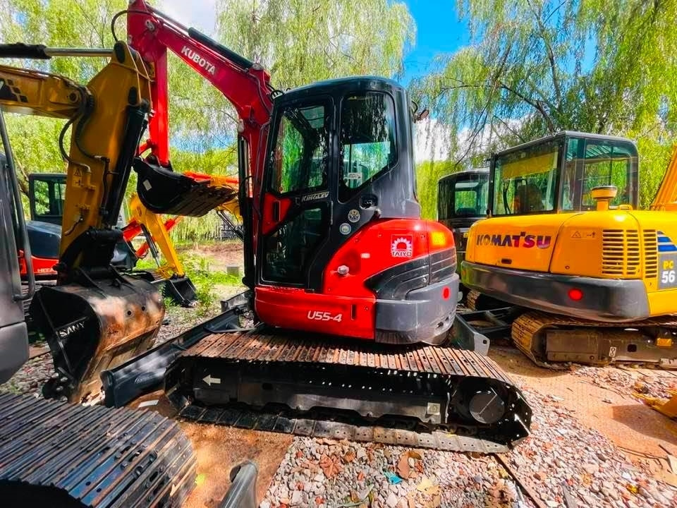 Kubota U55-4 - Minibagger: das Bild 1 Kubota U55-4 - Minibagger: das Bild 1