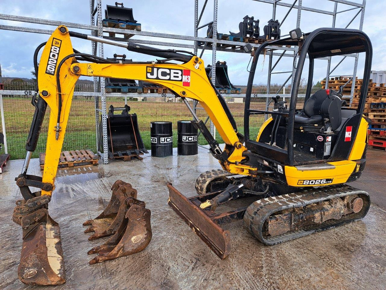 Mini pelle occasion JCB 8026CTSCAN - Minibagger: das Bild 1 Mini pelle occasion JCB 8026CTSCAN - Minibagger: das Bild 1