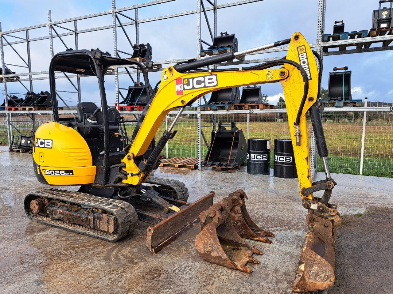Mini pelle occasion JCB 8026CTSCAN - Minibagger: das Bild 2 Mini pelle occasion JCB 8026CTSCAN - Minibagger: das Bild 2