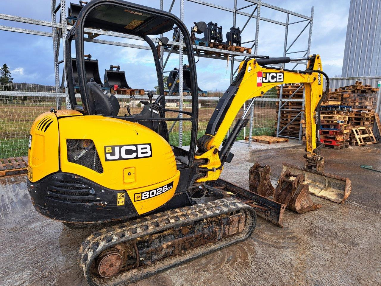 Mini pelle occasion JCB 8026CTSCAN - Minibagger: das Bild 4 Mini pelle occasion JCB 8026CTSCAN - Minibagger: das Bild 4