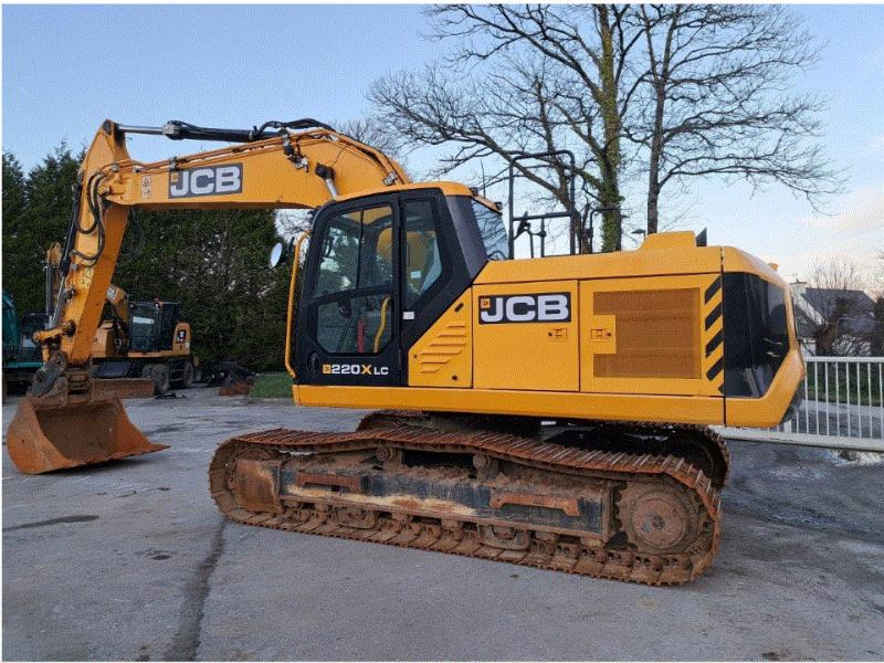 Pelles sur chenilles occasion JCB 220X - Kettenbagger: das Bild 3 Pelles sur chenilles occasion JCB 220X - Kettenbagger: das Bild 3