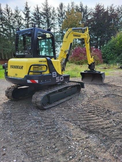 Yanmar B50 - Minibagger: das Bild 1 Yanmar B50 - Minibagger: das Bild 1