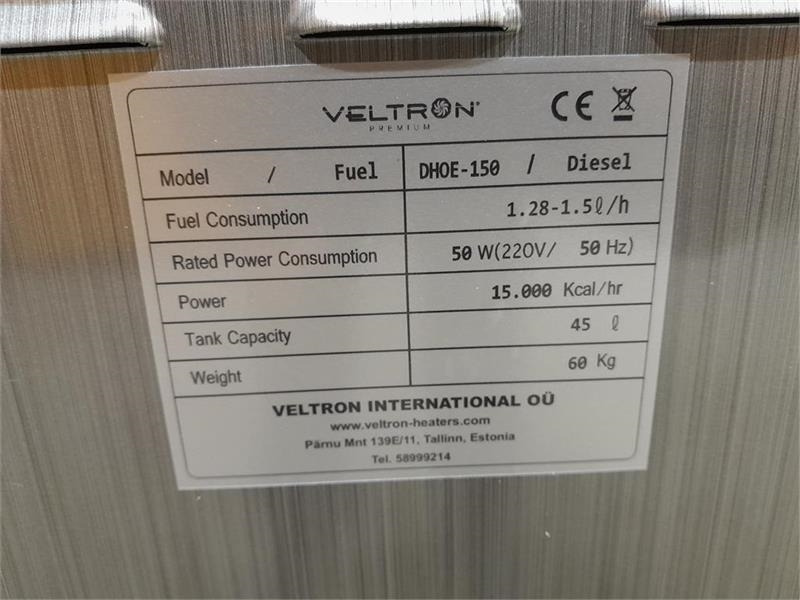 - - - VeLTRON HEATER - Bauheizung: das Bild 2 - - - VeLTRON HEATER - Bauheizung: das Bild 2