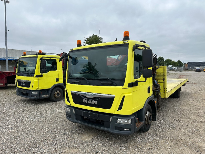 MAN TGL 12.220 with crane HMF 735K2 - Autokran: das Bild 1 MAN TGL 12.220 with crane HMF 735K2 - Autokran: das Bild 1