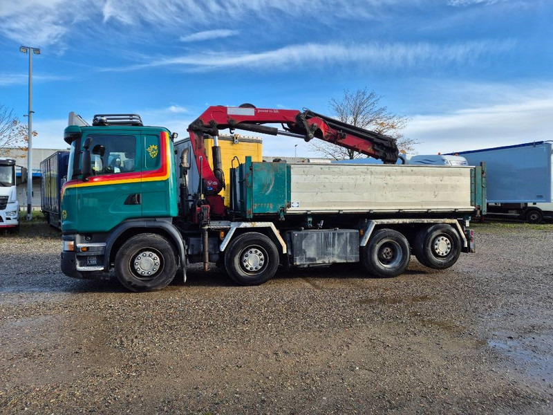 Autokran Scania G490 8x2/6 // HMF 2620 K-5 // Pendellad: das Bild 8