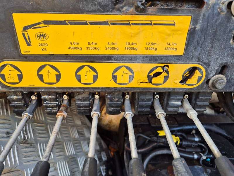 Autokran Scania G490 8x2/6 // HMF 2620 K-5 // Pendellad: das Bild 13