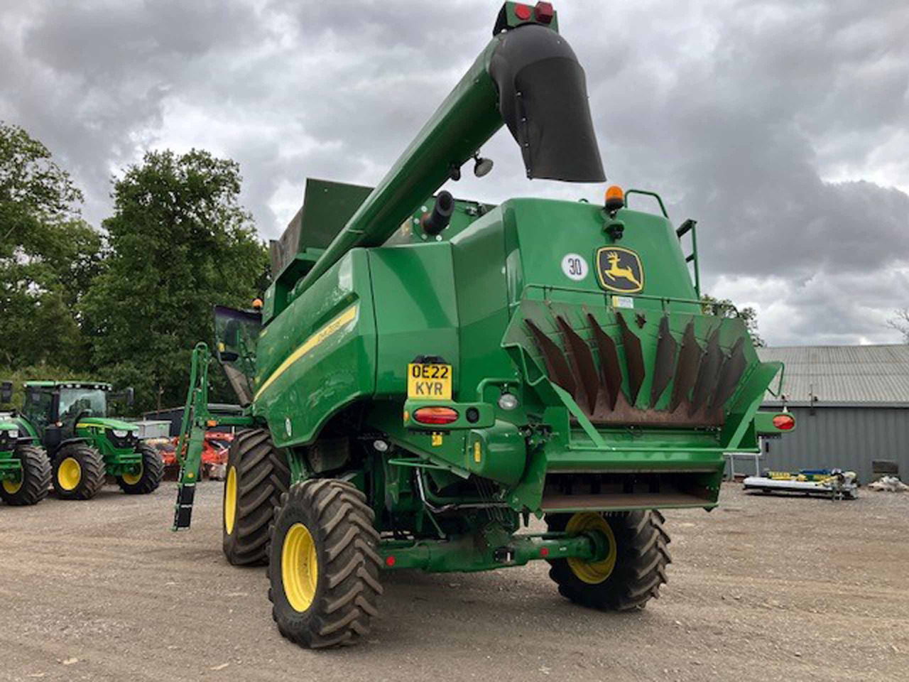 John Deere T560i HillMaster - Mähdrescher: das Bild 4 John Deere T560i HillMaster - Mähdrescher: das Bild 4