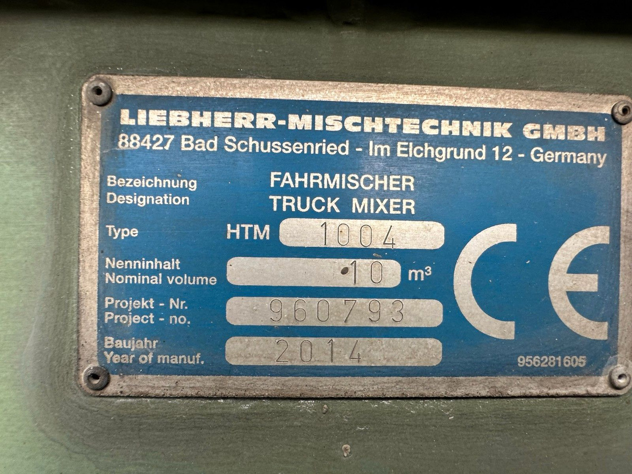 Fahrmischer MAN TGS 18.400 Betomischer Auflieger 2Achs Liebherr: das Bild 6