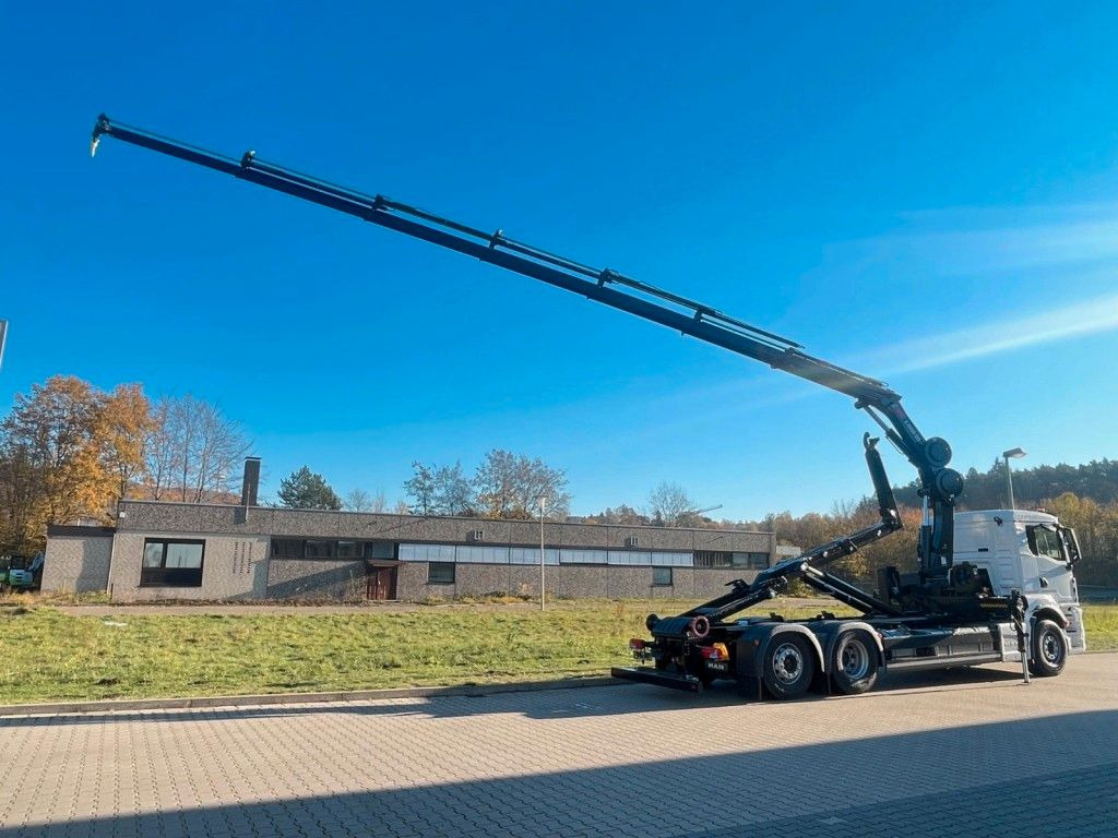 MAN TGS 26.470 6x2 Abrollkipper + Kran Hiab 228-6 - Abrollkipper, Autokran: das Bild 5 MAN TGS 26.470 6x2 Abrollkipper + Kran Hiab 228-6 - Abrollkipper, Autokran: das Bild 5