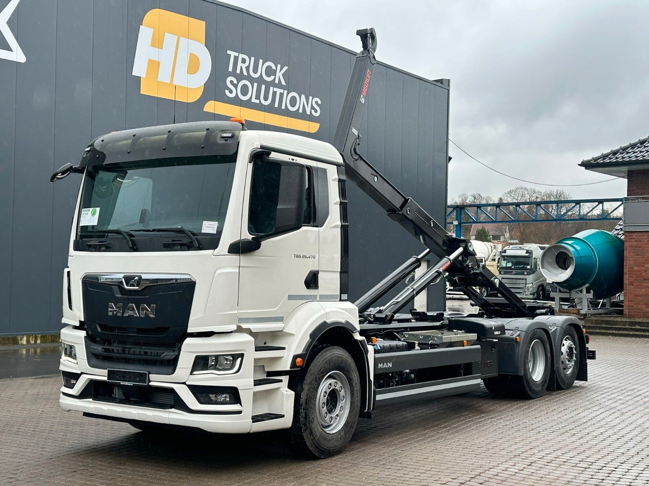 MAN TGS 26.470 6x2 Retarder MulitLift 21S59 - Abrollkipper, Autokran: das Bild 2 MAN TGS 26.470 6x2 Retarder MulitLift 21S59 - Abrollkipper, Autokran: das Bild 2