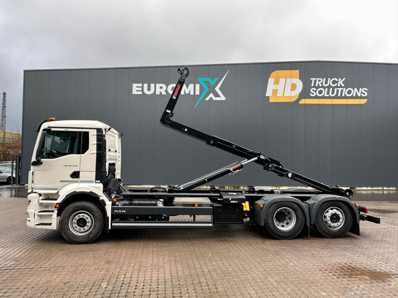 MAN TGS 26.470 6x2 Retarder MulitLift 21S59 - Abrollkipper, Autokran: das Bild 3 MAN TGS 26.470 6x2 Retarder MulitLift 21S59 - Abrollkipper, Autokran: das Bild 3